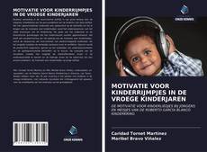 Обложка MOTIVATIE VOOR KINDERRIJMPJES IN DE VROEGE KINDERJAREN