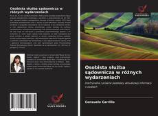 Bookcover of Osobista służba sądownicza w różnych wydarzeniach