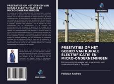 Bookcover of PRESTATIES OP HET GEBIED VAN RURALE ELEKTRIFICATIE EN MICRO-ONDERNEMINGEN