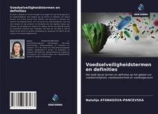 Bookcover of Voedselveiligheidstermen en definities