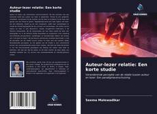 Обложка Auteur-lezer relatie: Een korte studie