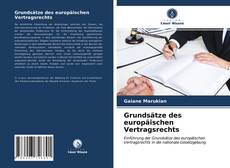 Capa do livro de Grundsätze des europäischen Vertragsrechts 