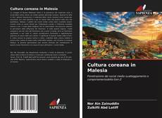 Capa do livro de Cultura coreana in Malesia 