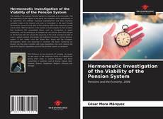 Capa do livro de Hermeneutic Investigation of the Viability of the Pension System 