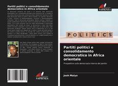 Portada del libro de Partiti politici e consolidamento democratico in Africa orientale