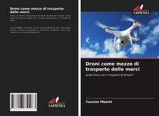 Portada del libro de Droni come mezzo di trasporto delle merci