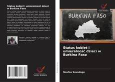 Portada del libro de Status kobiet i umieralność dzieci w Burkina Faso