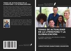 Buchcover von TEMAS DE ACTUALIDAD EN LA LITERATURA Y LA GLOBALIZACIÓN:
