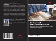 Capa do livro de Background of Educational Inclusion 