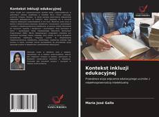 Bookcover of Kontekst inkluzji edukacyjnej