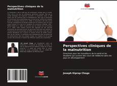 Buchcover von Perspectives cliniques de la malnutrition