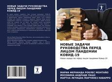 Bookcover of НОВЫЕ ЗАДАЧИ РУКОВОДСТВА ПЕРЕД ЛИЦОМ ПАНДЕМИИ КОВИД-19