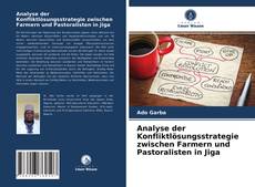 Capa do livro de Analyse der Konfliktlösungsstrategie zwischen Farmern und Pastoralisten in Jiga 
