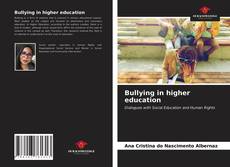Buchcover von Bullying in higher education