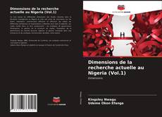 Buchcover von Dimensions de la recherche actuelle au Nigeria (Vol.1)