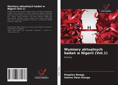 Wymiary aktualnych badań w Nigerii (Vol.1) kitap kapağı