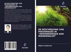 Buchcover von DE BESCHRIJVING VAN PERSONAGES IN "HERINNERINGEN AAN MIDDERNACHT"
