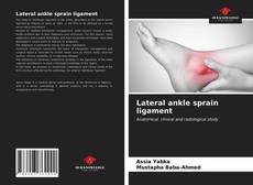 Capa do livro de Lateral ankle sprain ligament 