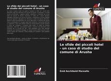 Bookcover of Le sfide dei piccoli hotel - un caso di studio del comune di Arusha