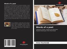 Capa do livro de Words of a poet 