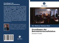 Portada del libro de Grundlagen der Betriebswirtschaftslehre