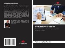 Capa do livro de Company valuation 