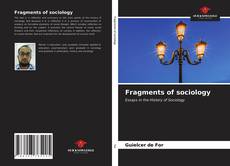 Capa do livro de Fragments of sociology 