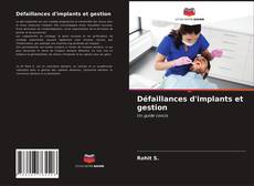 Capa do livro de Défaillances d'implants et gestion 