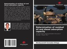 Bookcover of Determination of residual oil and diesel adsorption capacity