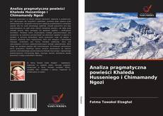 Buchcover von Analiza pragmatyczna powieści Khaleda Husseniego i Chimamandy Ngozi