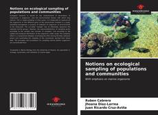 Notions on ecological sampling of populations and communities kitap kapağı