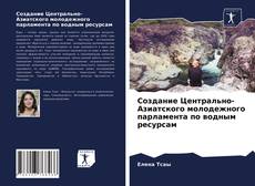 Portada del libro de Создание Центрально-Азиатского молодежного парламента по водным ресурсам