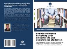 Copertina di Sozioökonomische Forschung über einheimische und ausländische Studenten