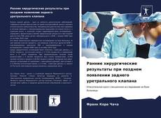 Обложка Ранние хирургические результаты при позднем появлении заднего уретрального клапана