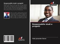 Couverture de Responsabile studi e progetti