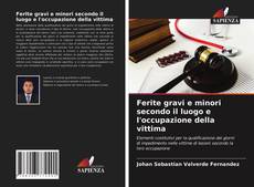 Bookcover of Ferite gravi e minori secondo il luogo e l'occupazione della vittima