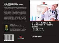 Buchcover von E.coli producteur deβ-lactamase à spectre étendu: Un aperçu