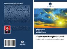 Bookcover of Teezubereitungsmaschine