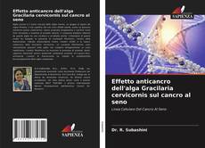 Обложка Effetto anticancro dell'alga Gracilaria cervicornis sul cancro al seno