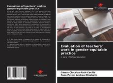 Capa do livro de Evaluation of teachers' work in gender-equitable practice 