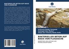 Portada del libro de BAKTERIELLER BETON AUF BASIS VON FLUGASCHE