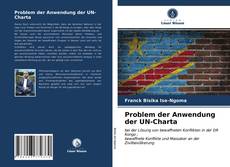 Bookcover of Problem der Anwendung der UN-Charta