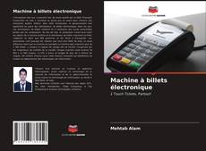 Machine à billets électronique kitap kapağı