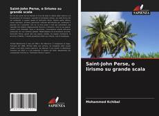 Bookcover of Saint-John Perse, o lirismo su grande scala