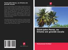 Copertina di Saint-John Perse, ou lirismo em grande escala