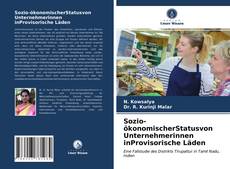 Bookcover of Sozio-ökonomischerStatusvon Unternehmerinnen inProvisorische Läden