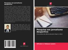 Capa do livro de Pesquisa em jornalismo desportivo 