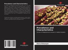 Capa do livro de Prevalence and Characteristics 