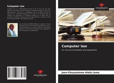 Capa do livro de Computer law 