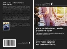 Couverture de Vida social e intercambio de información